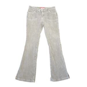 Vintage 90s Unionbay Taupe Brown Corduroy Low Rise Bootcut Flare Pants 7